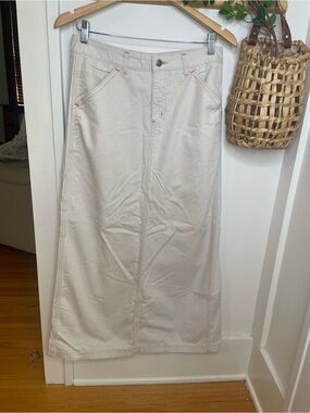 VTG Billy Blues utility maxi skirt